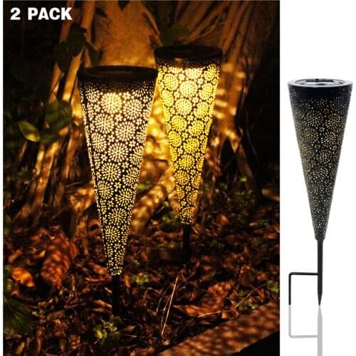 Waterproof Solar Lamp Led Solar Powered Lantern Outdoor Solar Garden Light Dancing Flicker Flame Light Landscape Yard #G2
