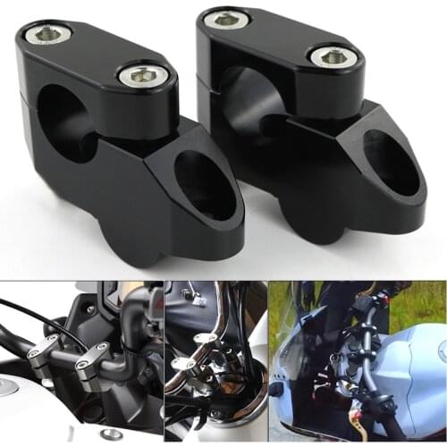 For Suzuki Bandit GSF600 GSF750 Bandit GSF1200 GSF1250 Bandit GSF250 GSF400 GSF650 22mm 7/8" Handlebar Riser Back Moved Mounting