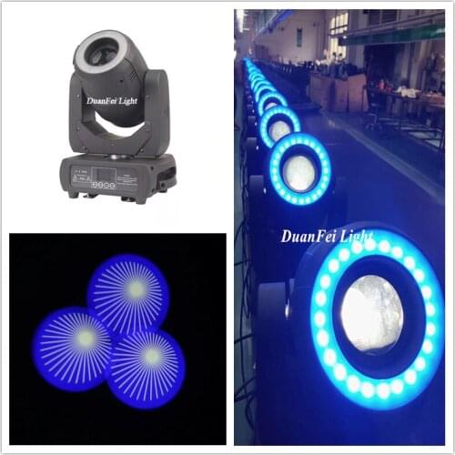 10pcs/lot 2020 NEW Products bar and night club decoration 150w led moving head spot light 3 prism roation led lyre moving wash