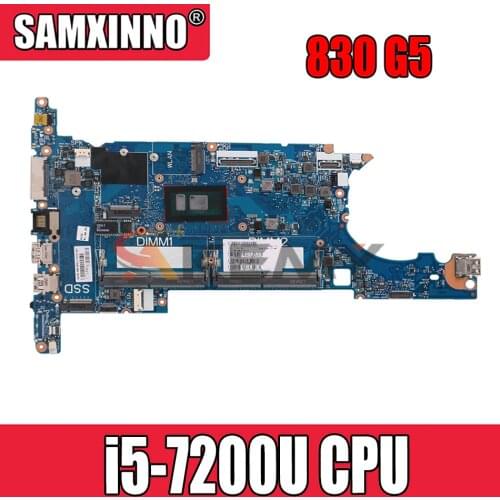 Akemy 830 G5 836 G5 HSn-I12C 6050A2930901-MB-A01 For HP Laptop motherboard Mianboard W/ i5-7200U CPU UMA