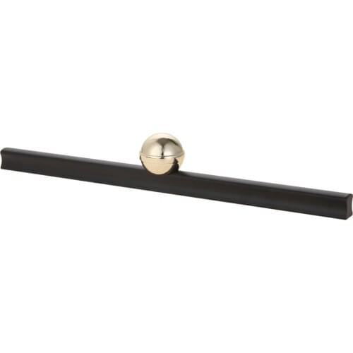 Door knob for kitchen cabinets bedroom wardrobe shoecase drawers Aluminum black and golden handle colorfast durable high quality