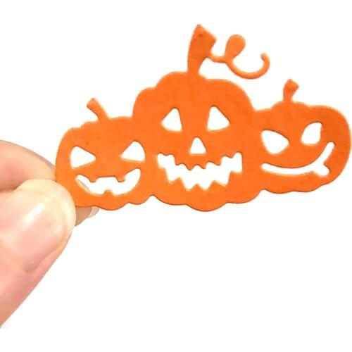 Metal Cutting Dies Halloween Pumpkin Blade Die Mold Stencils For Craft Scrapbook Greeting Card Making Decorative Die Template