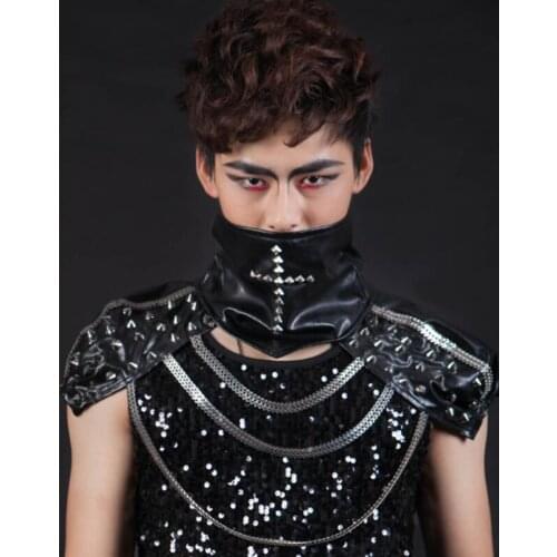 Nopnogn Men's Leather Vests