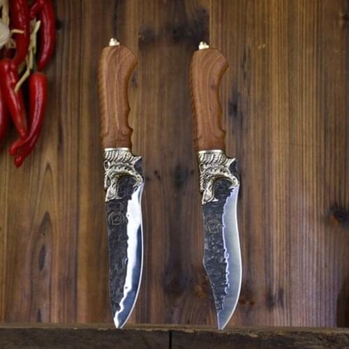 DEHONG Bone picking knife forging longquan kitchen knife sharp cook knife household fruit knife small knife slaughter knife