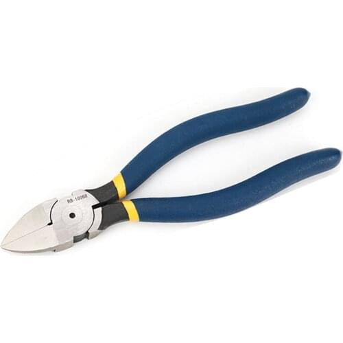 Blue Wire Nipper Hand Tool Practical Mini Electronic Pliers Diagonal Side Cutting Pliers Cable Wire Cutter Repair Pry Open Tool