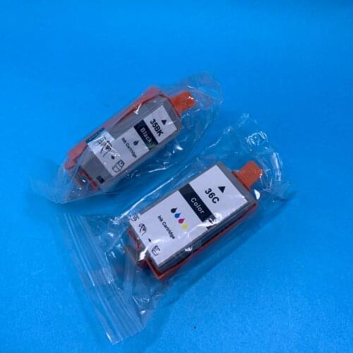 YOTAT PGI-35 CLI-36 Ink Cartridges PGI 35 CLI 36 PGI35 CLI36 for Pixma IP100B IP100 IP100 printer