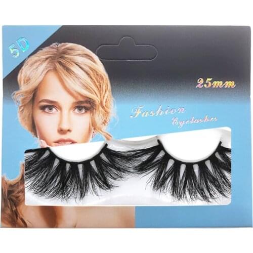 5D Mink false eyelash thick super long 25mm fake lashes hand made reusable 12 styles available 200pairs/lot DHL Free