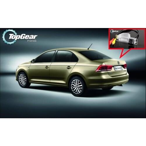 Car Camera For Volkswagen VW New Santana 2012~2015 High Quality Rear View Back Up Camera For TOPGEAR Friends | CCD + RCA