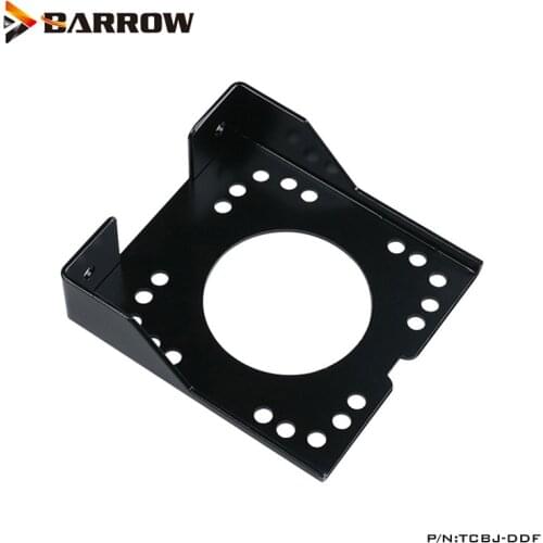 Barrow DDC Pump Bracket Computer Case Pump Holder M4 Screws Match The Bracket 12cm/14cm Fan Radiator ,TCBJ-DDF