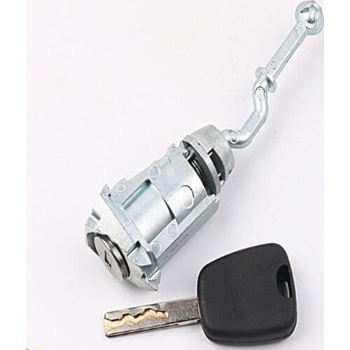 Free Shipping Left Door Lock Cylinder Auto Door Lock Cylinder For Citroen C4L With 1PC Key Locksmith Tool
