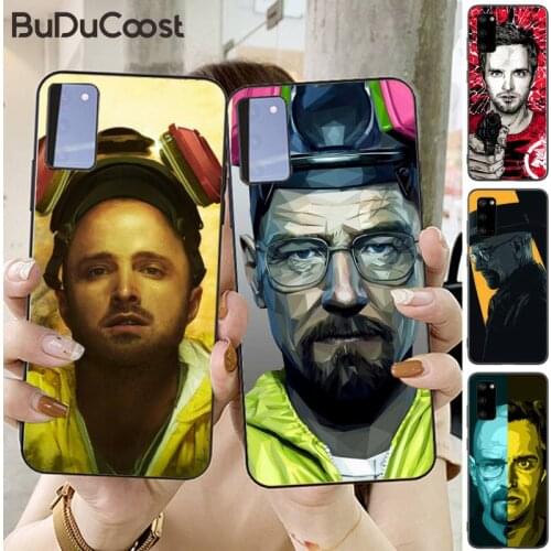 Walter Jessie Popular TV Breaking Bad Phone Case for Samsung S20 plus Ultra S6 S7 edge S8 S9 plus S10-5G lite 2020 S10E