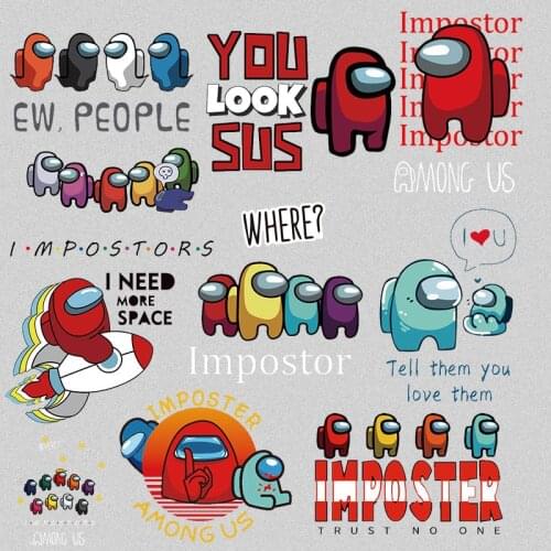 Hot Game elements Patch New Video Game Sticker On Clothes DIY Hoodies T-Shirt Patch Iron On Transfer Thermo-Stickers For Jacket