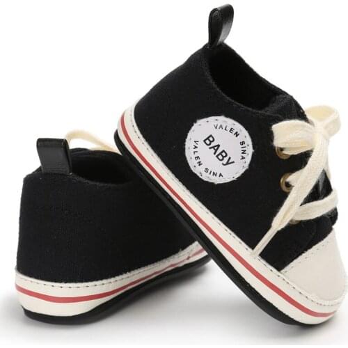 New Flash Canvas Classic Sports Newborn Baby Boys Girls First Walkers Shoes Infant Toddler Soft Sole Anti-slip Baby Shoes Winter