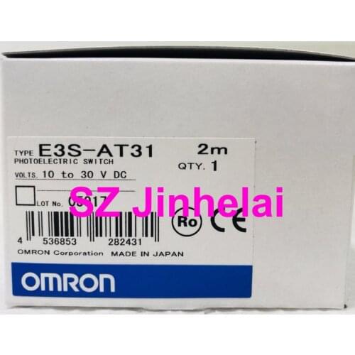 OMRON E3S-AT31 Authentic original PHOTOELECTRIC SWITCH 10-30VDC 2M
