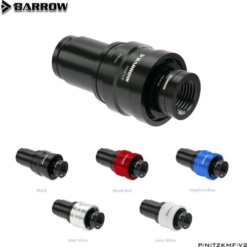 Barrow Male to Female / Bold Brass Fittings / Seal Up Lock / Quick Cut off Water Valve Connector Stop Sealing / 1 kit TZKMF-V2
