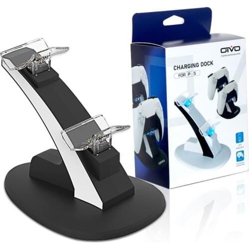 Control Dock Charging Docking For Sony Playstation Play Station PS 5 PS5 Controller Battery Charger Gamepad Accessories Joystick