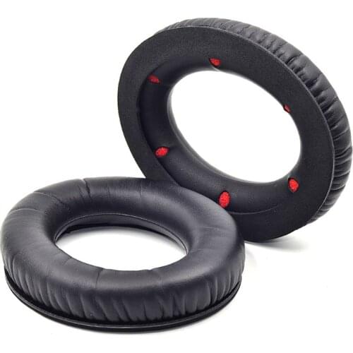 1Pair Black Replacement Soft Foam Earpads Ear Cover Cushion for HyperX Cloud Revolver S Headphones Headset Accessories