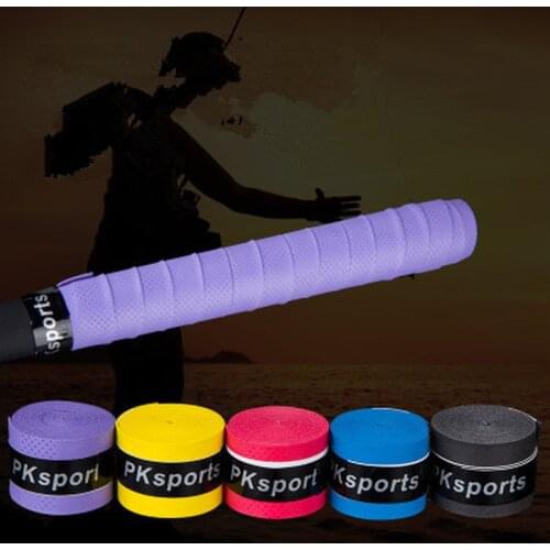 1Pcs Dry Tennis Racket Grip Anti-skid Sweat Absorbed Wraps Taps Badminton Grips Racquet Vibration Overgrip Sweatband Hot Sports