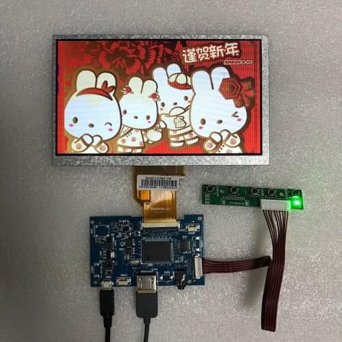 7-inch TFT TN LCD monitor AT070TN90 monitor screen 50-pin 800x480HDMI universal controller board