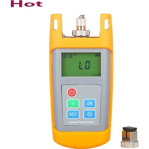 AUA-5026 -50~+26dBm Handheld Fiber Optical Power Meter with FC SC Connector CATV Power Meter Fiber Optical Multimeter