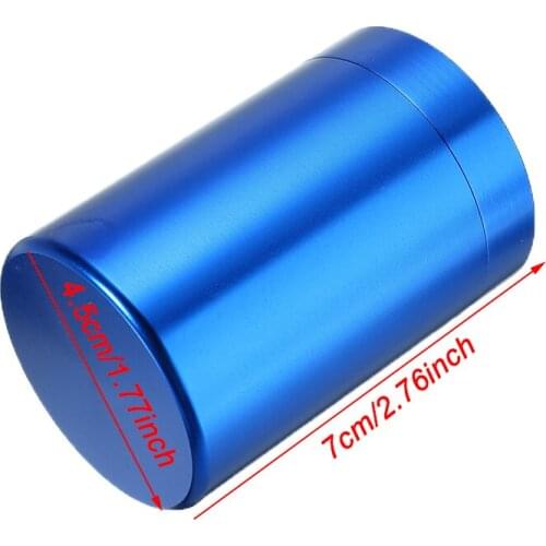 70ML Smell Proof Mini Sealed Cans Portable Small Travel Sealed Tea Caddy Herb Stash Metal Sealed Can Container Stash Jar Pots