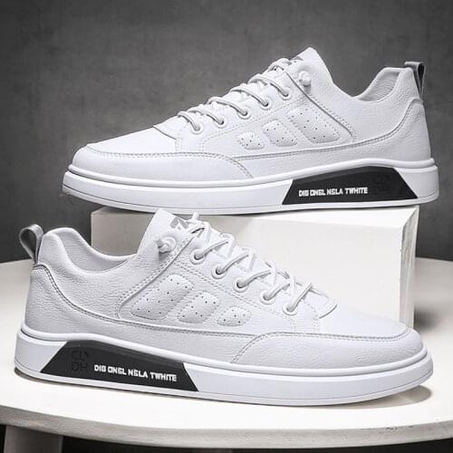 Luxury Microfiber Student Boat Shoes For Man Casual Shoes Sneakers Lace Up Mens Shoes Vulcanize Flat Loafers Canvas shoes Man