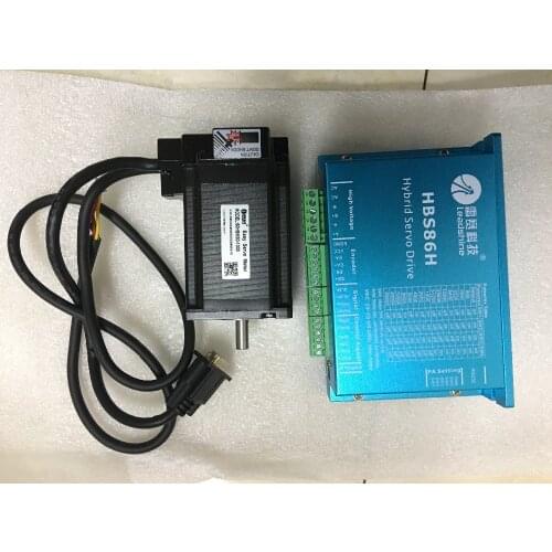 Leadshine Easy Servo System Closed-Loop Stepper ES-M22430+ES-D1008 60HBM30-1000+HBS86H 2 phase 3.0A 3.0NM NEMA24 60mm 20-50VDC