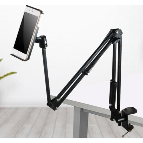 Mobile Phone Holders Universal Adjustable Desktop Mobile Phone Stand Holder Cantilever Clip Bracket Mobile Phone Accessories