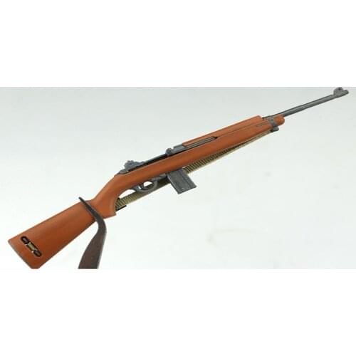 1/6 World War Ii M1 Carbine Model Pvc Material Cannot Launch 12 Inch Action Figure Toy Weapon Accessories Collection Display