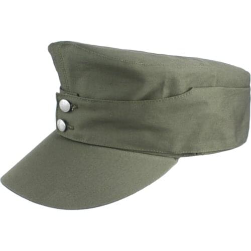 WWII WW2 GERMAN ARMY EM SUMMER PANZER M43 FIELD COTTON CAP HAT IN SIZES