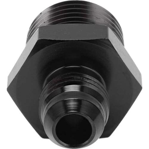 Oil Line Adapter 6 AN To 1/2 NPT 6061-T6 Aluminum Straight Fuel Line Fitting for Car