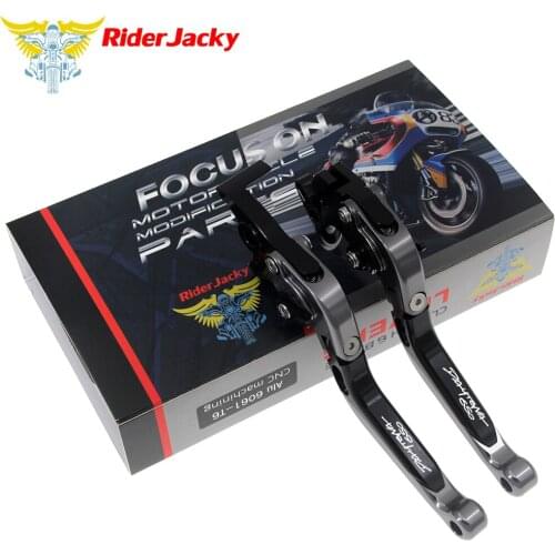 Riderjacky For Triumph DAYTONA 650/600 2004 2005 Motorcycle CNC Folding Extendable Brake Clutch Levers