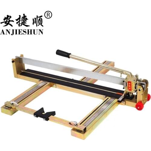 An Jieshun manual tile cutter tile pusher 800 1000 1200 push cutter floor tile cutter