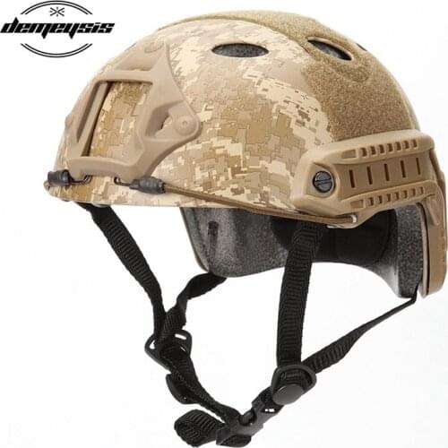 Military Tactical Fast Helmet Protective Airsoft Paintbal Helmets Lightweight Outdoot Shooting CS Wargame Protective Helmet