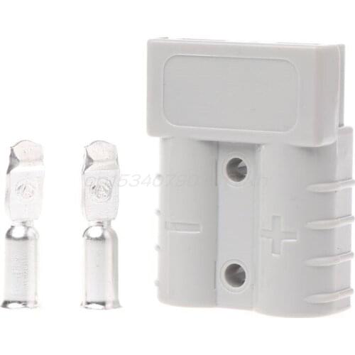 50A 600V Grey Power Charger Battery for Plug Connector Electronic Accessories