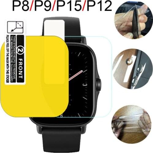 Screen Protector For Colmi P8 Plus Pro Se P15 P9 P12 Protective Film Bracelet Smart Watch Screen Protection Films