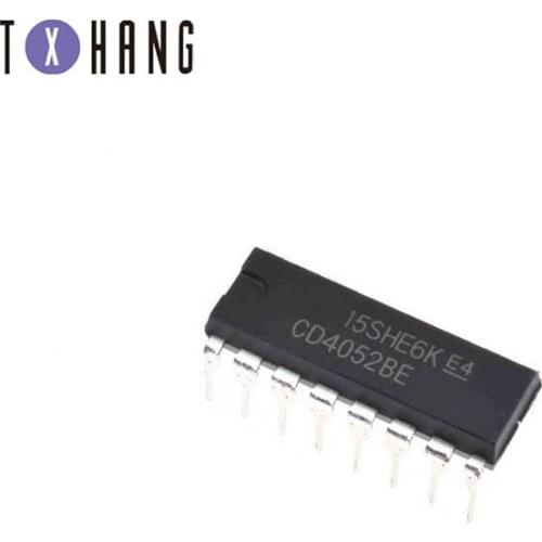 10PCS CD4052BE DIP16 CD4052 DIP 4052BE DIP-16 new and original IC diy electronics