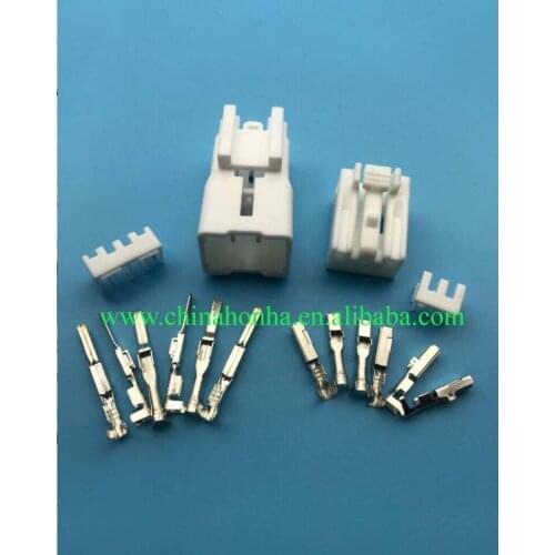 10 pcs/lot 6 Pin Female Male Plug 2.2mm MG651044 MG 651044 Auto Wire Connector