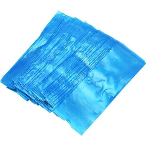 200 Pcs Plastic Disposable Tattoo Clip Cord Sleeves Machine Bags Covers Set