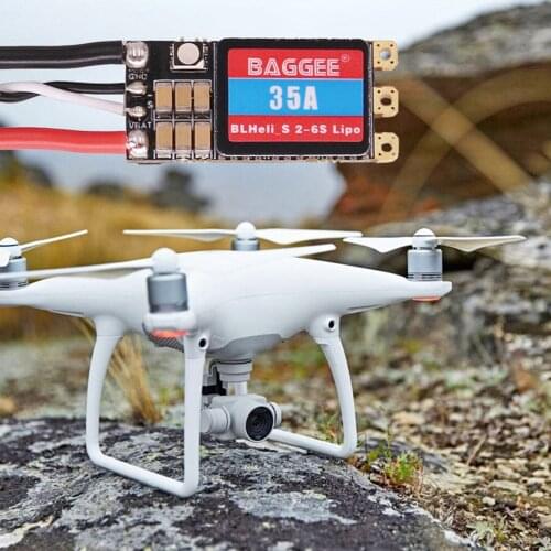 35/45A RC 2-6S BLHeli-S Brushless ESC Support Mulitshot DSHOT Oneshot42 Built-in LED Light Aircraft Component