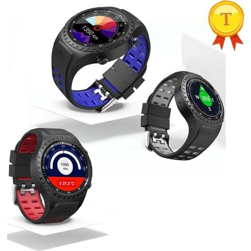 2018 Unique design Accuracy Heart rate monitor color gps mart watch wristwatch with sim card hide insde strap Multi-Sport Mode