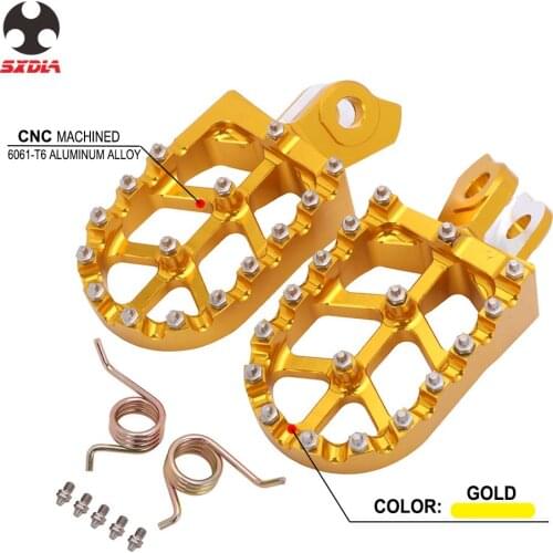 For Suzuki RMZ250 2010-2019 RMZ450 2008-2019 RMX450Z 2010-2017 RMZ 250 450 Motorcycle CNC FootRest Footpegs Foot Pegs Pedals