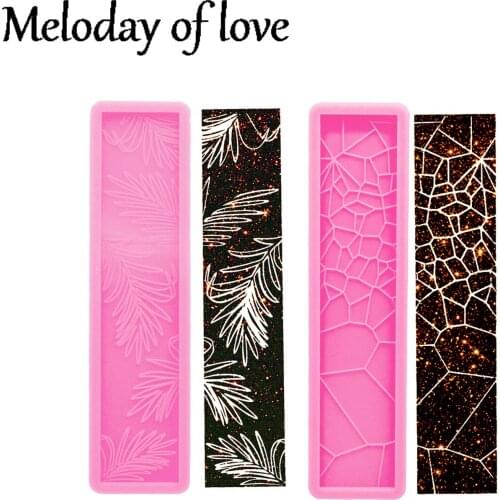 Glossy Rectangle Bookmark Silicone Resin Mold For Jewelry Crafts Making DIY Bookmark Crafts Decorating Jewelry Findings DY0527