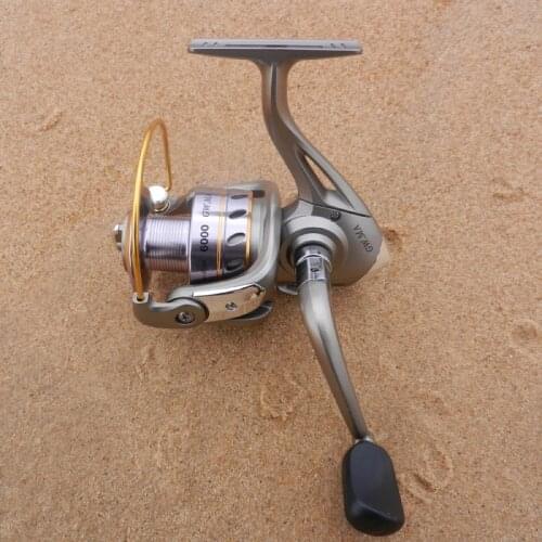 GuangWei GW MA1000 MA2000 MA3000 MA4000 MA5000 MA6000--5+1BB Spinning Reel Hi Ratio Metal Spool Front Drag Fishing Reel Hot Sale