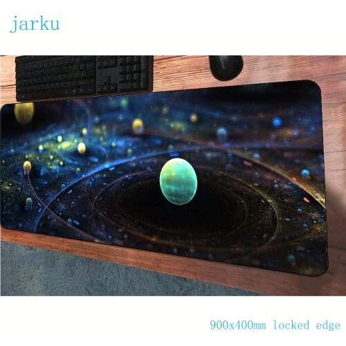 Galaxy mouse pads 900x400x3mm Christmas gifts pad to mouse computer mousepad xl gaming padmouse gamer to keyboard mouse mats