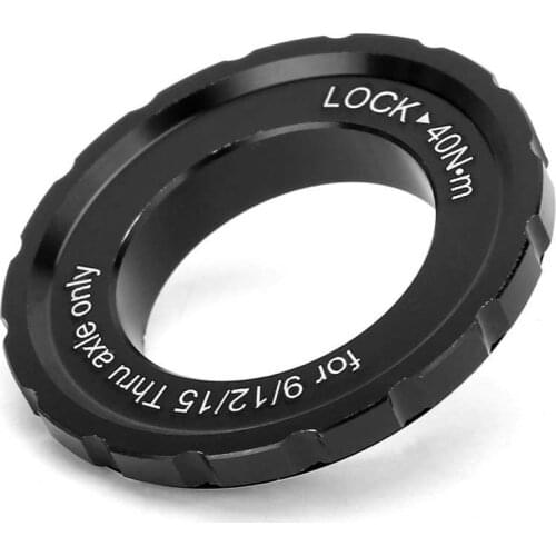 Bicycle Center Lock Adapter Disc Brake Rotor Cover For 12/15/20MM Thru Axle Hub Shaft Mountain Road Bike Hub Disc Lock Cover
