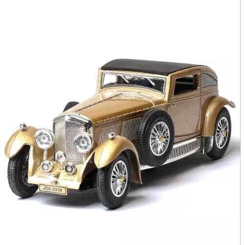 8L Car Model Sound Light Boy Toy Car Furnishings Pull Back Flashing Sound Kids Toys1:32 Bentley Alloy Car Collection Level