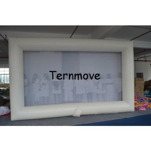 Outdoor inflatable film screen High quality soft material Outdoor Inflatable Screen,inflatable projector screen