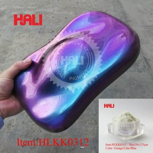 10g HLKK0312 Chameleon Pigment Pearl Paint Powder,Change Color of Cars or Crafts DIY,Beautiful Colorful Effect,Chameleon Powder