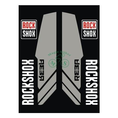 Handmade 2pics/set Front Fork Decals Bicycle Front Fork Stickers high quality Stickers MTB Front Fork Decals Racing Sticker